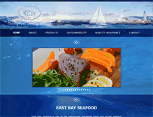 Tablet Screenshot of eastbayseafood.com